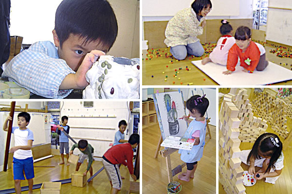 つくば学園都市プレイルームの様子です